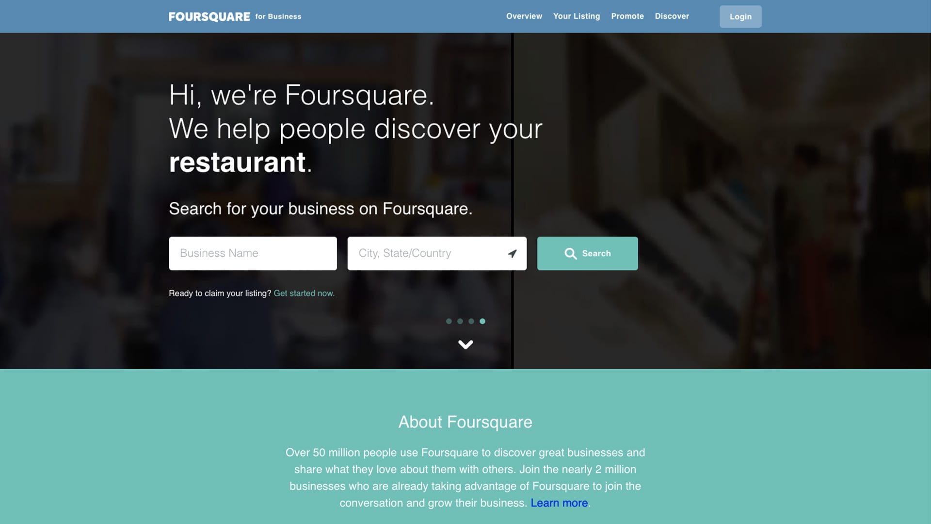 Marketing with Foursqaure
