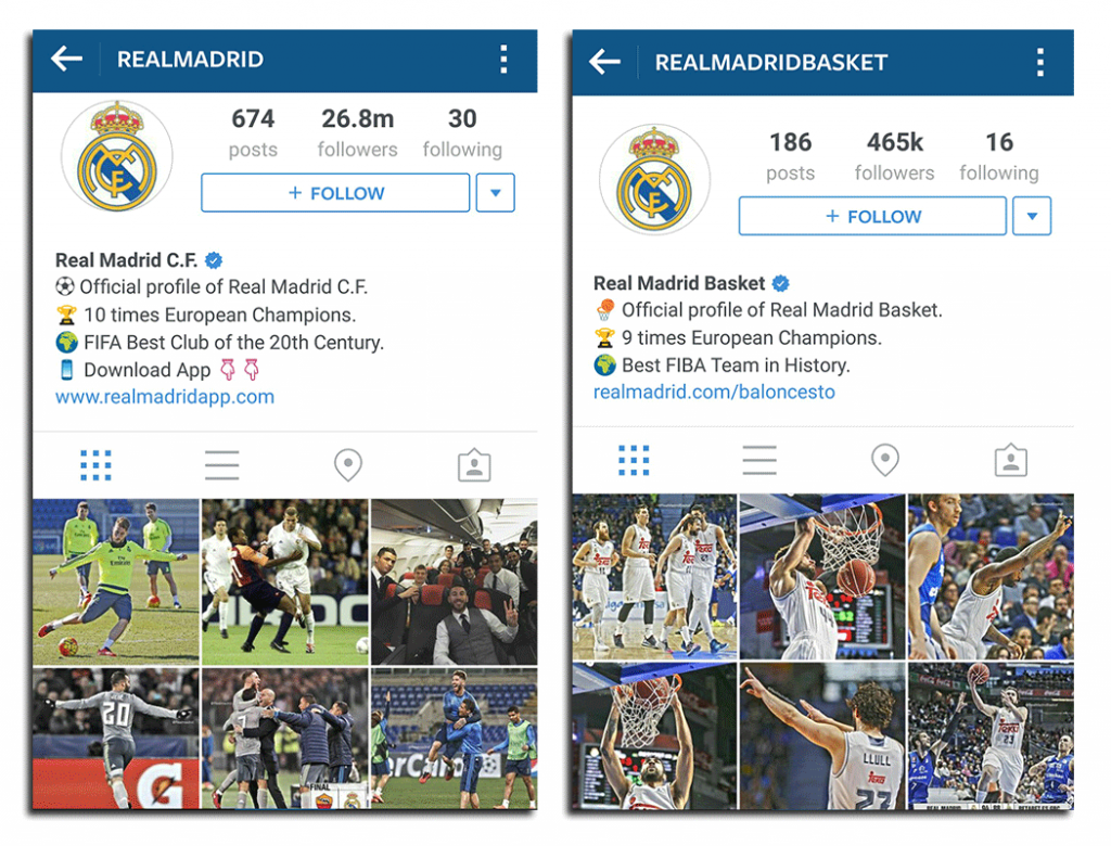 multiple Instagram accounts