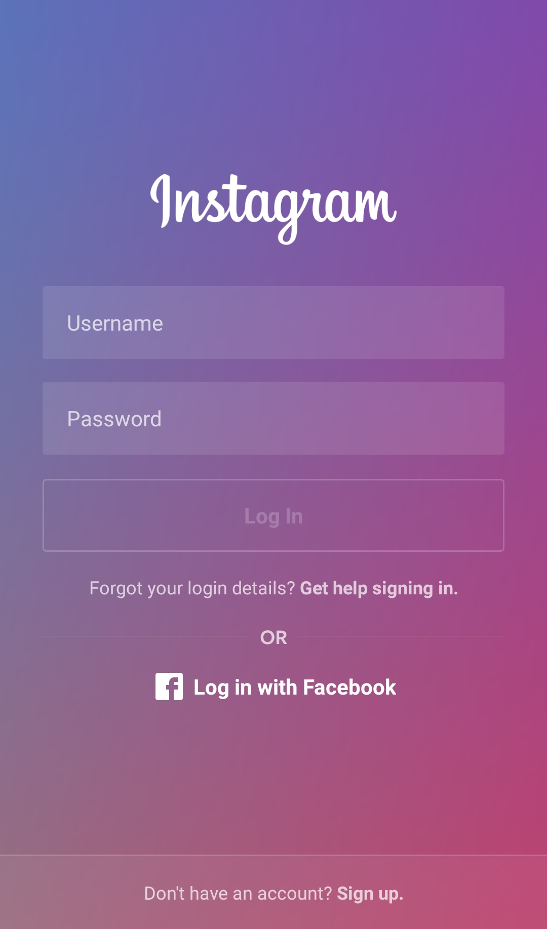deskgram unable to identify instagram account