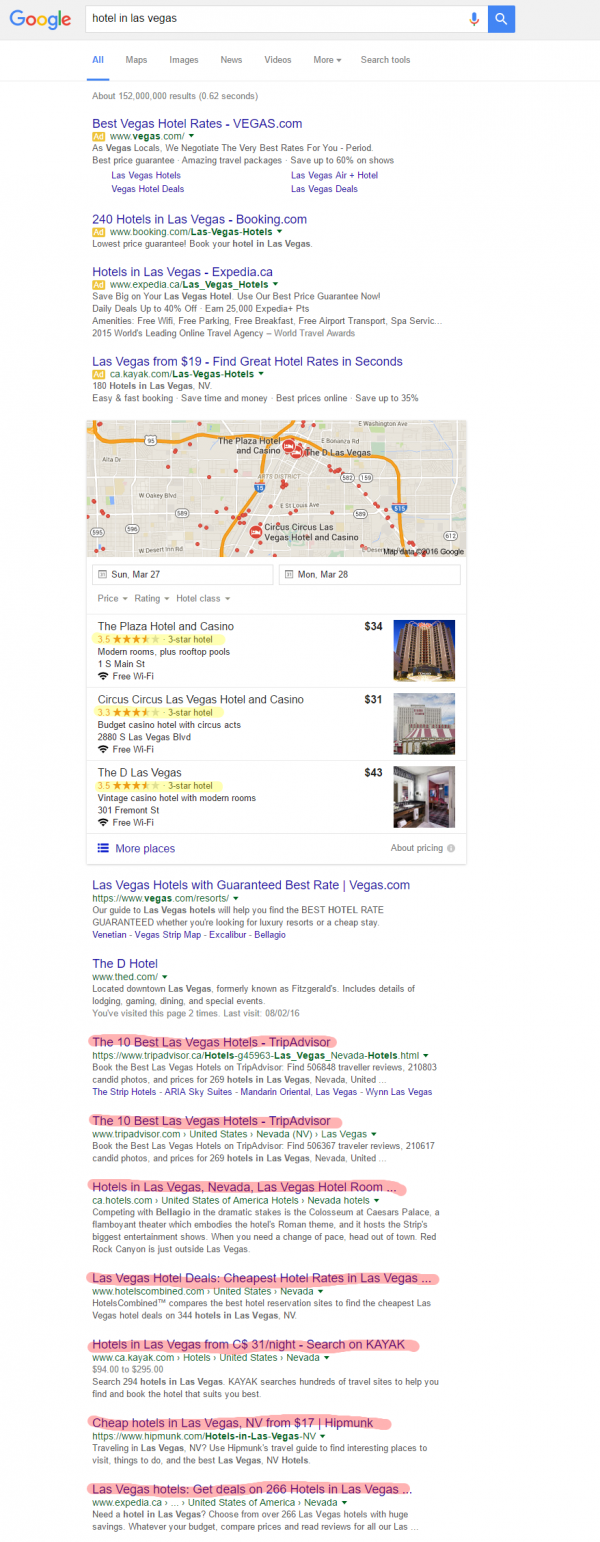 Importance of reviews in Google listings